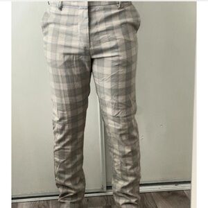H&M Gray Dress Pants with Straight Leg Cut